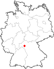 Karte Hausen bei Würzburg